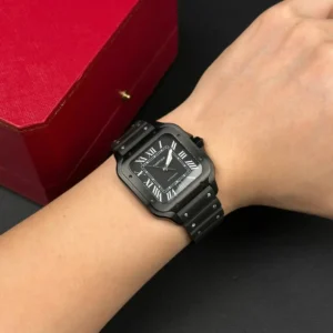 Cartier Santos De Cartier CRWSSA0039 39.8mm Ceramic – VIP Version - Görsel 5