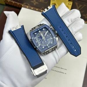 Alternative view of Hublot Spirit Of Big Bang Titanium Blue Ceramic 42mm – VIP Version