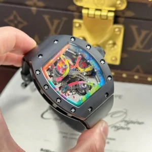 Richard Mille RM 68-01 Tourbillon Cyril Kongo Ceramic Black – VIP Version - Görsel 3