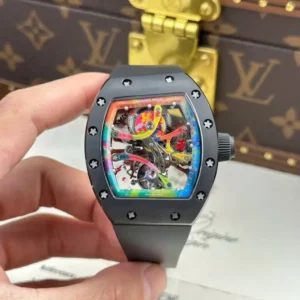 Alternative view of Richard Mille RM 68-01 Tourbillon Cyril Kongo Ceramic Black – VIP Version