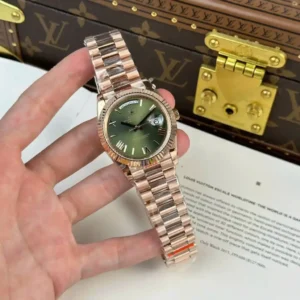 Alternative view of Rolex Day Date M228235-0025 40mm “Green Olive” – VIP Version