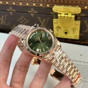 Rolex Day Date M228235-0025 40mm “Green Olive” – VIP Version - Görsel 4
