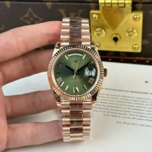 Rolex Day Date M228235-0025 40mm “Green Olive” – VIP Version - Görsel 3