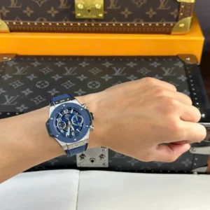 Hublot Big Bang Unico Titanium Blue Ceramic 441.NL.5171.RX 42mm – VIP Version - Görsel 8