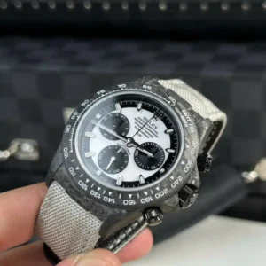 Rolex DIW Daytona Forged Carbon” Cream” 40mm – VIP Version - Görsel 4
