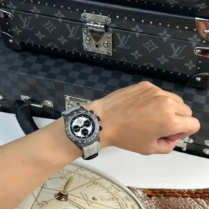 Rolex DIW Daytona Forged Carbon” Cream” 40mm – VIP Version - Görsel 7