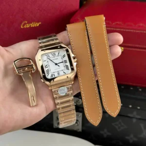 Alternative view of Cartier Santos de Cartier WGSA0018 39.8mm – VIP Version