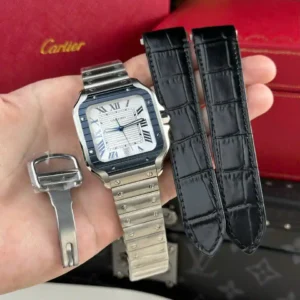 Alternative view of Cartier Santos de Cartier Large WSSA0047 39.8mm – VIP Version