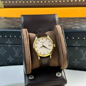 Alternative view of Patek Philippe Calatrava 5227J-001 Yellow Gold Date Sweep Seconds 39mm – VIP Version