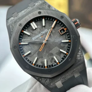 Audemars Piguet Royal Oak 15500 DiW Voidline Carbon 41mm orange color – VIP Version - Görsel 5