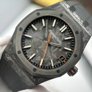 Audemars Piguet Royal Oak 15500 DiW Voidline Carbon 41mm orange color – VIP Version - Görsel 6