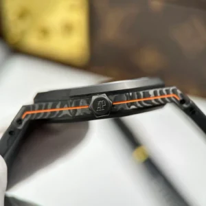 Audemars Piguet Royal Oak 15500 DiW Voidline Carbon 41mm orange color – VIP Version - Görsel 7