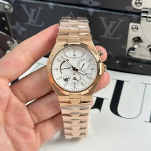 Vacheron Constantin Overseas Dual Time 47450 42mm White Dial  – VIP Version - Görsel 4
