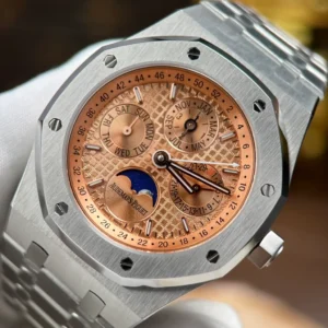 Audemars Piguet Royal Oak Perpetual Calendar 26615Ti limited edition Salmon dial 41mm – VIP Version - Görsel 4