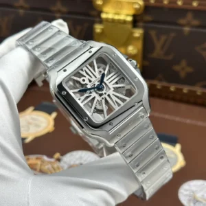 Cartier Santos Large Skeleton WHSA0015 39mm – VIP Version - Görsel 3