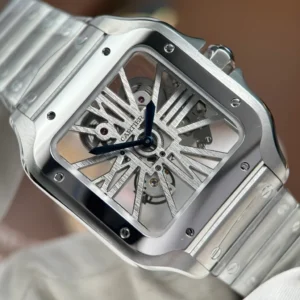 Cartier Santos Large Skeleton WHSA0015 39mm – VIP Version - Görsel 5