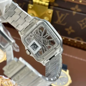 Cartier Santos Large Skeleton WHSA0015 39mm – VIP Version - Görsel 7