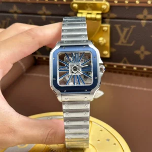 Cartier Santos Large Skeleton WHSA0026 39mm – VIP Version - Görsel 4