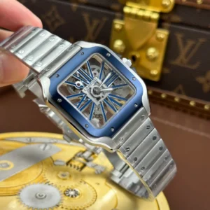 Cartier Santos Large Skeleton WHSA0026 39mm – VIP Version - Görsel 3