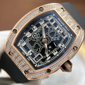 Richard Mille RM67-01 Full Diamond – Handcrafted Diamod - Görsel 5