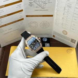 Richard Mille RM67-01 Full Diamond – Handcrafted Diamod - Görsel 9