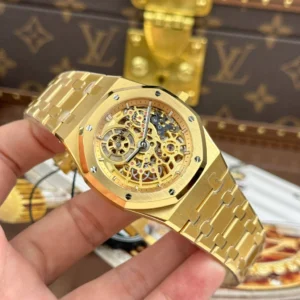 Audemars Piguet Royal Oak Jumbo Extra-thin Openworked 16204BA.OO.1240BA.01 39mm – VIP Version - Görsel 3