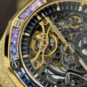 Audemars Piguet Royal Oak Frosted Gold Double Balance Wheel Openworked 15412Ba.Yg.1224Ba.01 41mm – VIP VERSION - Görsel 6