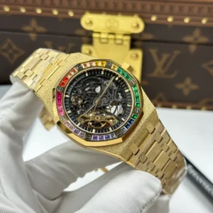 Audemars Piguet Royal Oak Frosted Gold Double Balance Wheel Openworked 15412Ba.Yg.1224Ba.01 41mm – VIP VERSION - Görsel 3