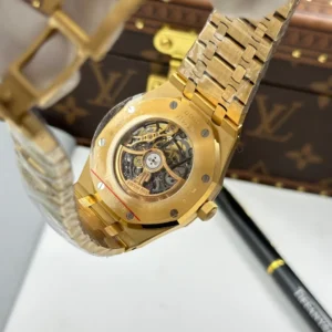 Audemars Piguet Royal Oak Frosted Gold Double Balance Wheel Openworked 15412Ba.Yg.1224Ba.01 41mm – VIP VERSION - Görsel 8
