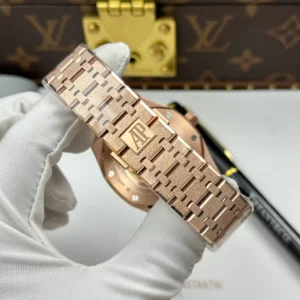 Audemars Piguet Royal Oak Frosted Gold Double Balance Wheel Openworked 15412OR.YG.1224OR.01-B 41mm – VIP VERSION - Görsel 10