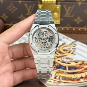 Alternative view of Audemars Piguet Royal Oak Openworked Extra-Thin 16204ST.OO.1240ST.01 39mm – VIP Version