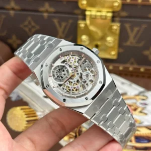 Audemars Piguet Royal Oak Openworked Extra-Thin 16204ST.OO.1240ST.01 39mm – VIP Version - Görsel 3