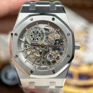 Audemars Piguet Royal Oak Openworked Extra-Thin 16204ST.OO.1240ST.01 39mm – VIP Version - Görsel 4