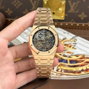Alternative view of Audemars Piguet Royal Oak Jumbo Extra-thin Openworked 16204OR.OO.1240OR.03 39mm – VIP Version