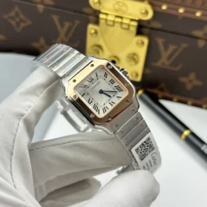 Cartier Santos De Cartier Small Model Demi Rose Gold – VIP Version - Görsel 3