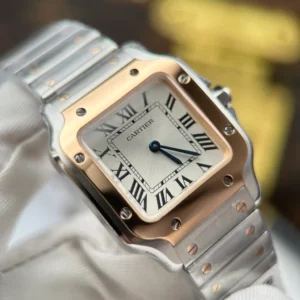 Cartier Santos De Cartier Small Model Demi Rose Gold – VIP Version - Görsel 5