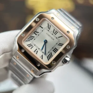 Cartier Santos De Cartier Small Model Demi Rose Gold – VIP Version - Görsel 4